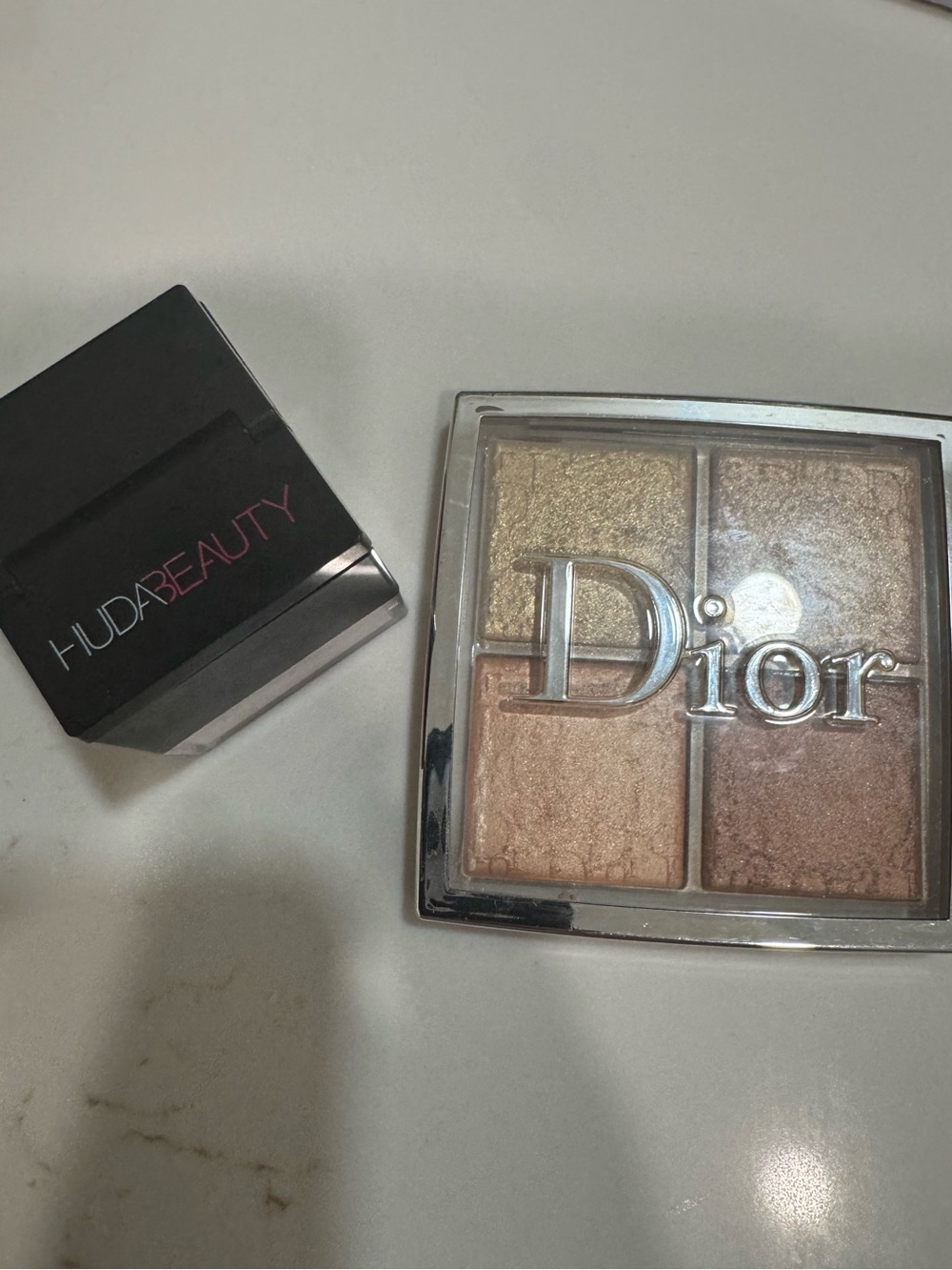 Dior Radiant Highlight Quartet — Champagne, Rose Gold, Warm Bronze, Soft Gold